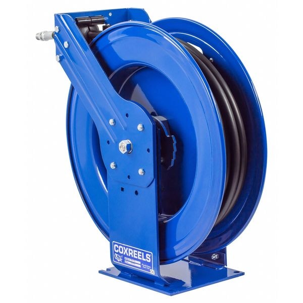 Spring Return Hose Reel, 3/4 in Hose Dia., 75 ft Length, 1,500 psi