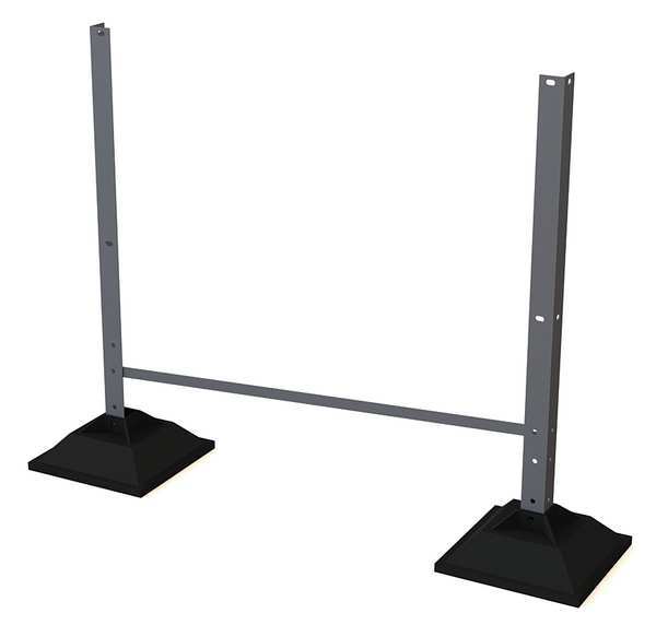 20in.H, Support Leg for Spans Beynd 120in