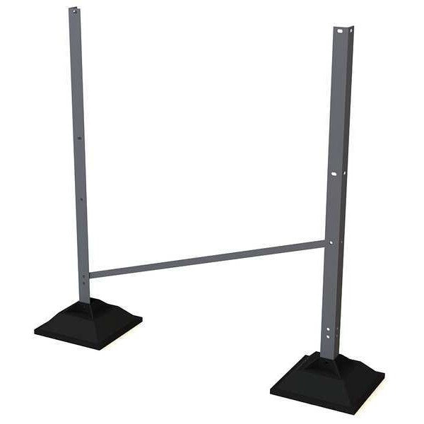 30in.H, Support Leg for Spans Beynd 120in