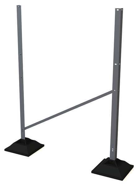 40in.H, Support Leg for Spans Beynd 120in