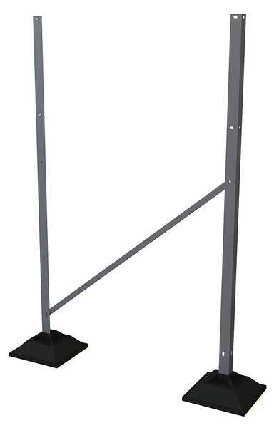 50in.H, Support Leg for Spans Beynd 120in