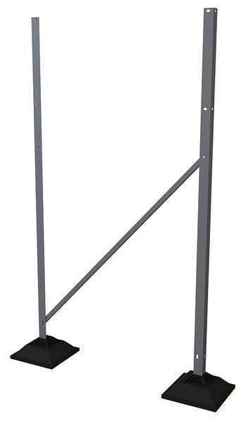 60in.H, Support Leg for Spans Beynd 120in