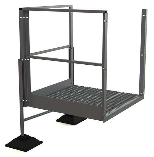 Crossover Turn Platform, 62in. Overall H.
