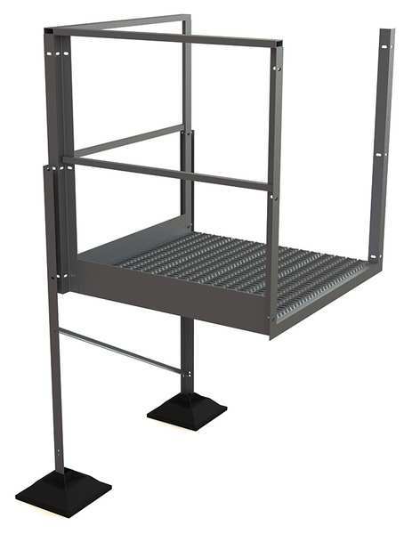 Crossover Turn Platform, 82in. Overall H.