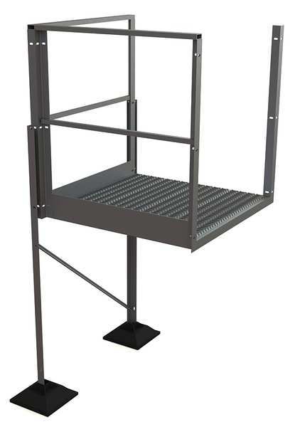 Crossover Turn Platform, 92in. Overall H.