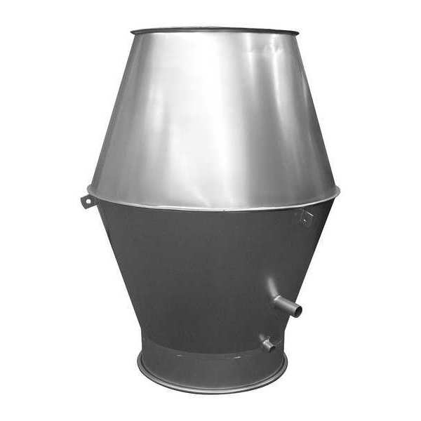 Jet Cap, Steel, 20 ga Thick, Round