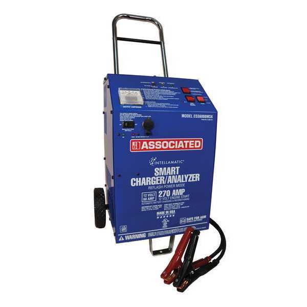 Battery Charger, Automatic Boosting, Charging, Maintaining For Batt. Volt.: 6, 12