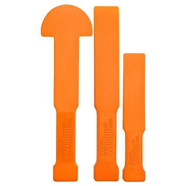 Pry Bar Kit, Polyethylene, 3 pcs.