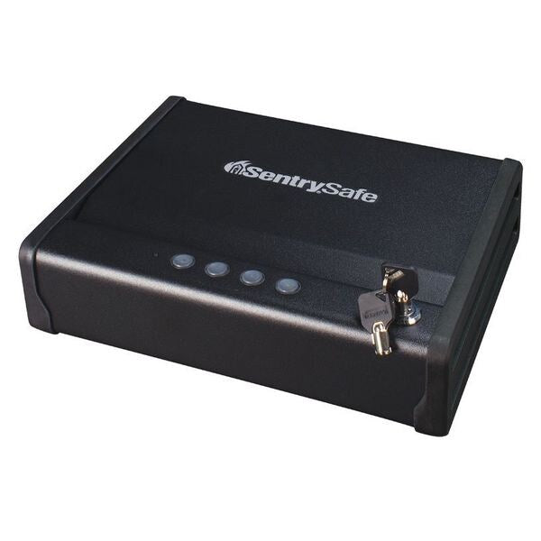 Pistol Safe, Electronic Lock, 11.9 lbs, 0.08 cu ft, Pistol