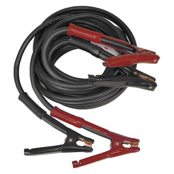 Booster Cable, HD, 1 AWG, 25 ft, 800 Amps