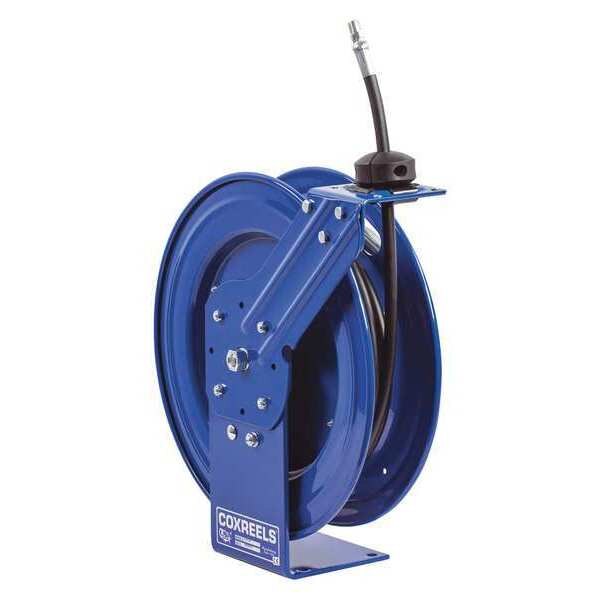Spring Return Hose Reel, 1/4 in Hose Dia., 35 ft Length, 5,000 psi