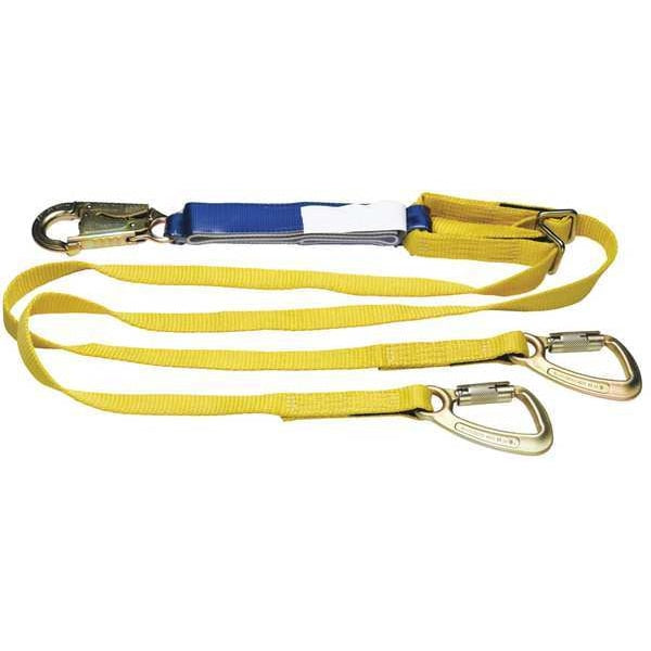 Decoil Adjustable Twinleg Lanyard D 6ft
