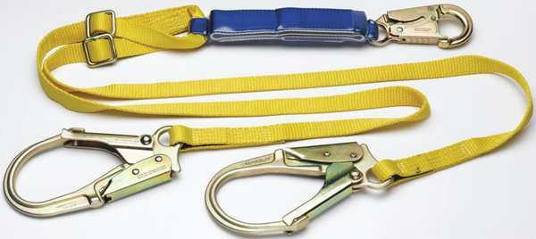 Decoil Adjustable Twinleg Lanyard D 6ft