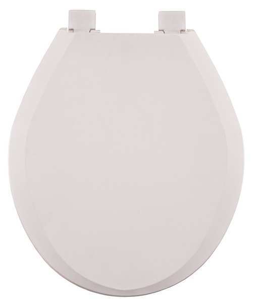 Toilet Seat, With Cover, Slow Close Toilet Seat, Round, White