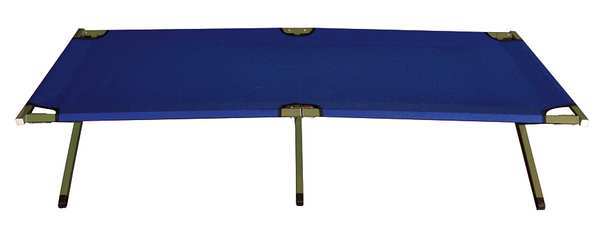 Kwik Folding Cot, Blue, 225 lb. Capacity