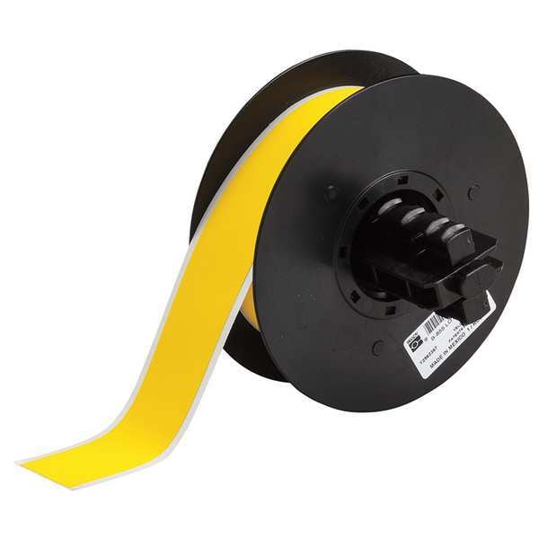 Tape, Yellow, Labels/Roll: Continuous