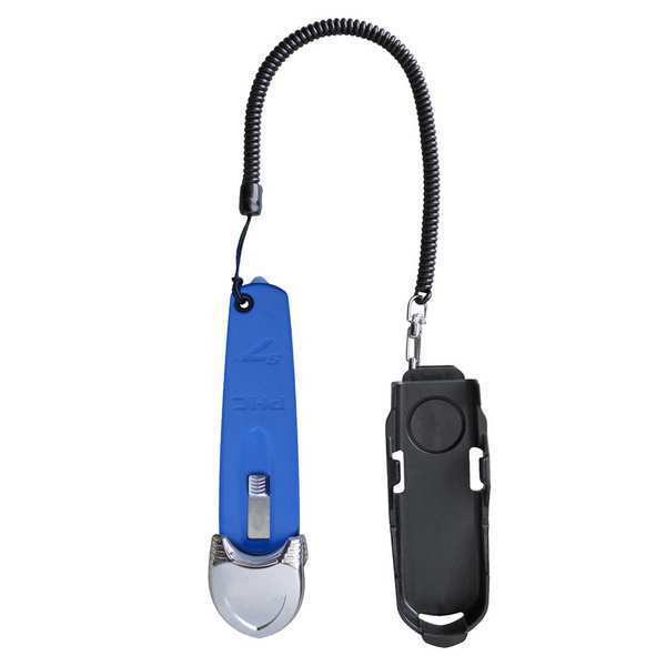 Safety Cutter, Self-Retracting, Safety Point, Plastic, 6 in L.