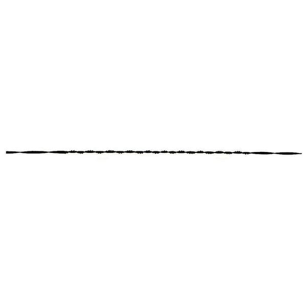 Scroll Saw Blade, Non-Pinned, 36 TPI, PK6