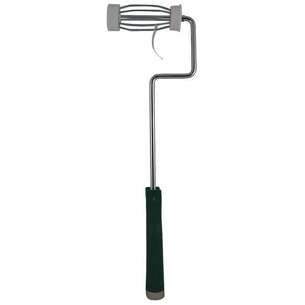 Paint Roller Frame, 5 Wire Cage, Plastic Handle, 4