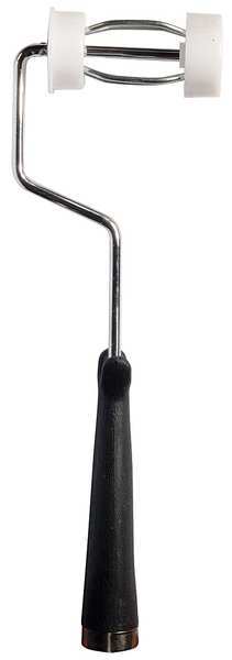 Paint Roller Frame, 4 Wire Cage, Plastic Handle, 3