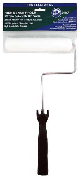 Mini Paint Roller Frame, Cageless, Plastic Handle, 6-1/2