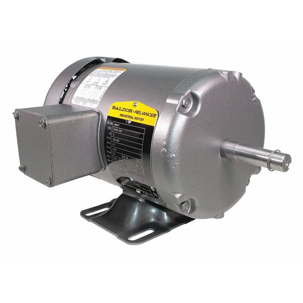 3-Phase General Purpose Motor, 1/2 HP, 56 Frame, 230/460V AC Voltage, 3,450 Nameplate RPM