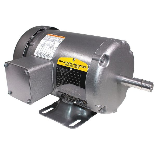 3-Phase General Purpose Motor, 3/4 HP, 56 Frame, 230/460V AC Voltage, 3,450 Nameplate RPM