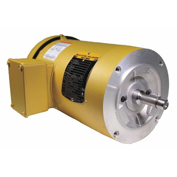 3-Phase General Purpose Motor, 1 HP, 56C Frame, 208-230/460V AC Voltage, 1,155 Nameplate RPM