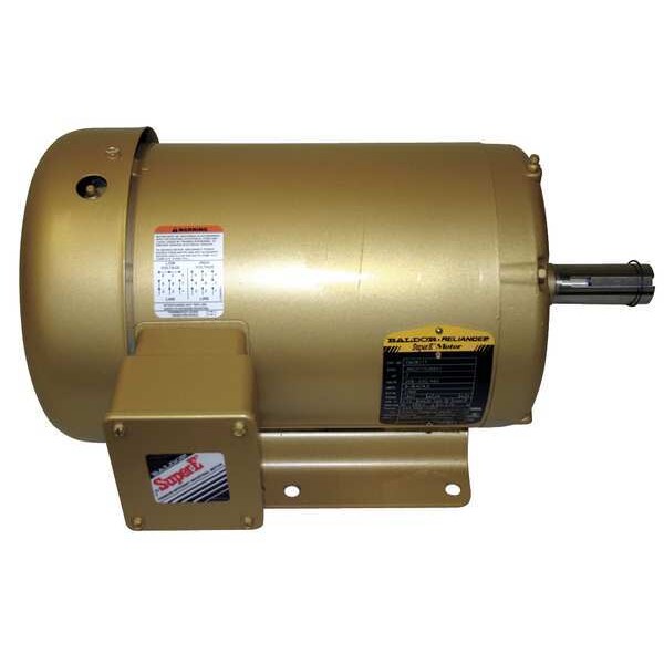 3-Phase General Purpose Motor, 3 HP, 213TC Frame, 208-230/460V AC Voltage, 1,160 Nameplate RPM