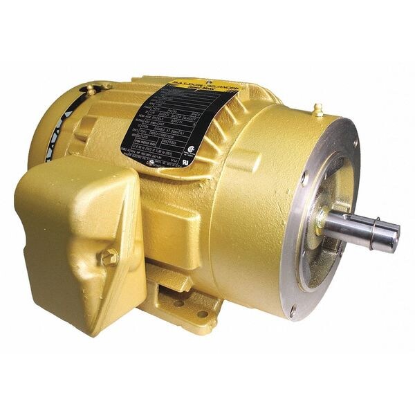 3-Phase General Purpose Motor, 1 HP, 143TC Frame, 208-230/460V AC Voltage, 1,760 Nameplate RPM