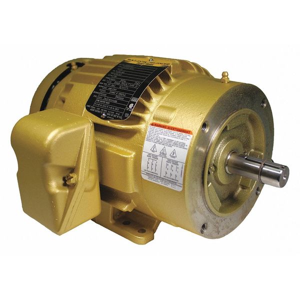 3-Phase General Purpose Motor, 1 1/2 HP, 145TC Frame, 208-230/460V AC Voltage, 1,765 Nameplate RPM