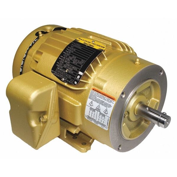 3-Phase General Purpose Motor, 2 HP, 145TC Frame, 208-230/460V AC Voltage, 1,750 Nameplate RPM