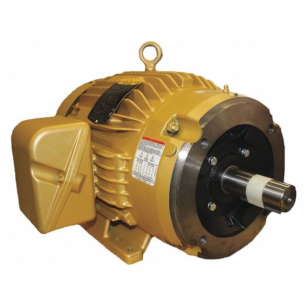 3-Phase General Purpose Motor, 10 HP, 215TC Frame, 230/460V AC Voltage, 3,490 Nameplate RPM