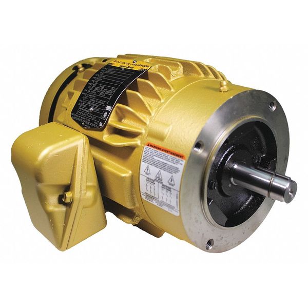 3-Phase General Purpose Motor, 2 HP, 145TC Frame, 208-230/460V AC Voltage, 1,750 Nameplate RPM