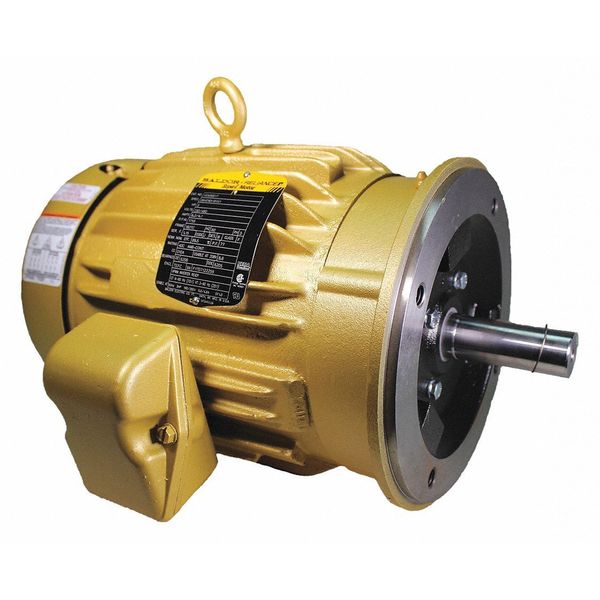 3-Phase General Purpose Motor, 5 HP, 184TC Frame, 208-230/460V AC Voltage, 1,750 Nameplate RPM