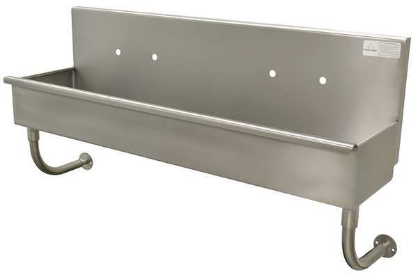 Lavatory Sink, Splash, Stainless Steel