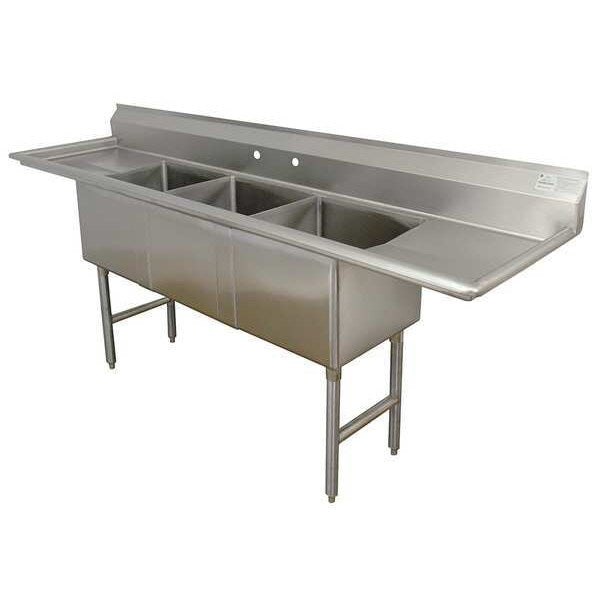 Splash Scullery Sink, Stainless Steel Bowl Size 15