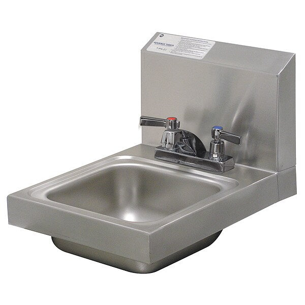 Stainless Steel Bathroom Sink, With Faucet, Bowl Size 9