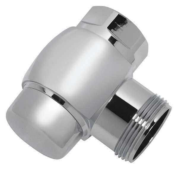 Supply Stop, Cast, Brass, 125 psi, 1 in.