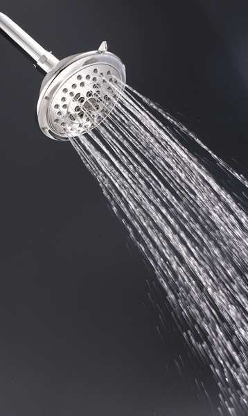 wall, Shower Head, Chrome, Wall