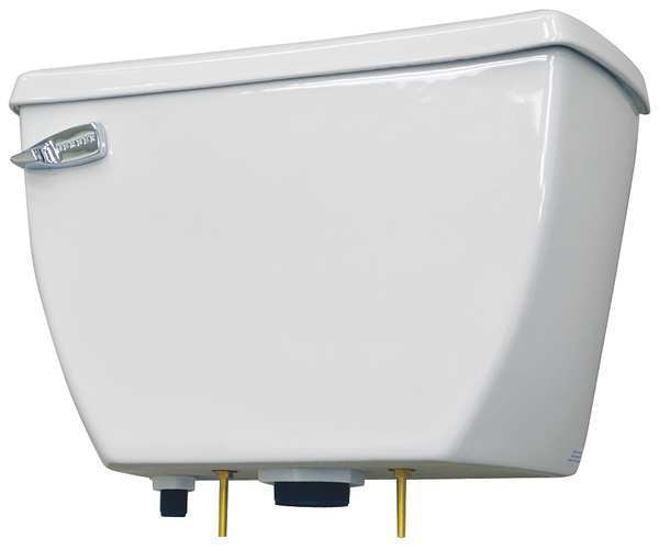 Toilet Tank, 1.6 gpf, Pressure Assist Tank, Floor Mount, White