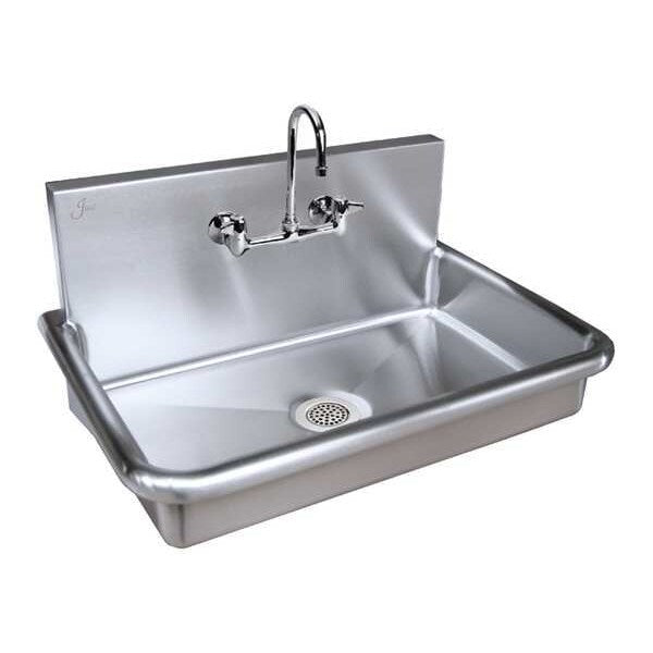 26 in W x 20 in L x 13 1/2 in H, Wall Mount, 304 Stainless steel