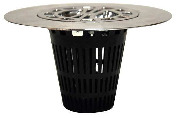 Shower Drain, Hair Catcher, Chrome