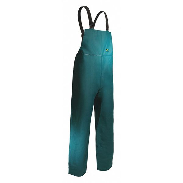 Sanitex Bib Overall, Plain Front, Green, L