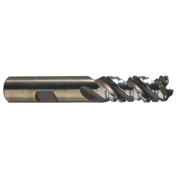 3-Flute PM+â¢ HSS-E Square CC Special Profile Roughing End Mill CTD PM-538R Bright 3/4x3/4x3x5-1/4