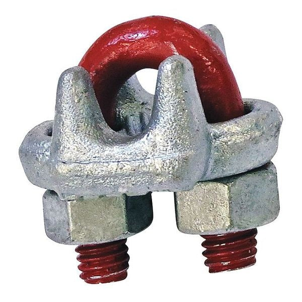Wire Rope Clip, U-Bolt, 7/8in