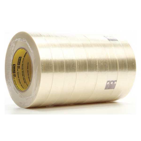 Filament Tape, Clear, 15/16in x 60yd, PK36