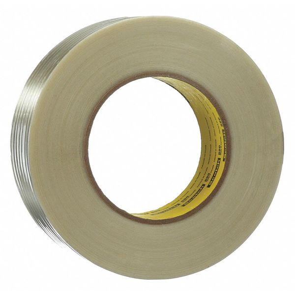 Filament Tape, Clear, 1-7/8in x 60yd, PK24