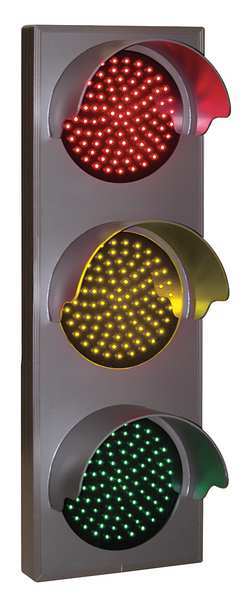 LED Traffic Signal Light, Red/Ylw/Green