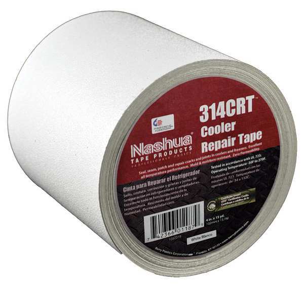 Foil Tape, 4 in. x 15 yd., White